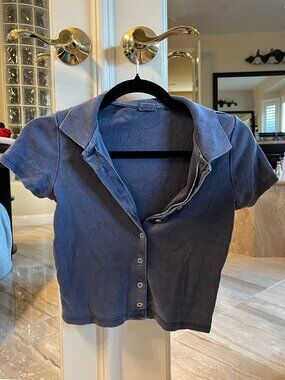 Brandy Melville Navy Polo